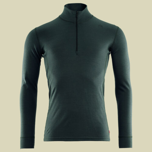 WarmWool Mock Neck W/ZIP Man Größe S Farbe gr/green gable