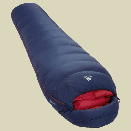 Helium 400 Women Schlafsack Körpergröße 170 cm cm Farbe medieval blue, Schlafsack Reissverschluss links