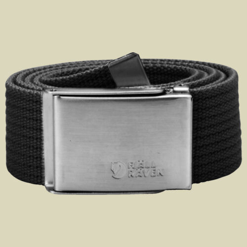 Canvas Belt Länge 120 cm Farbe black