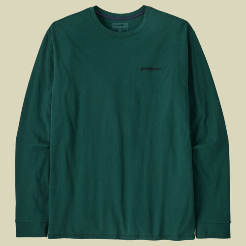 L/S P-6 Logo Responsibili-Tee Men grün III L - cascade green