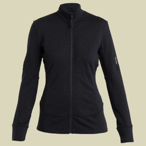 Merino 260 Quantum IV LS Zip Women S schwarz - black