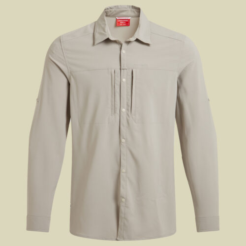 NosiLife Pro Long Sleeved Shirt V Men XXL beige - parchment