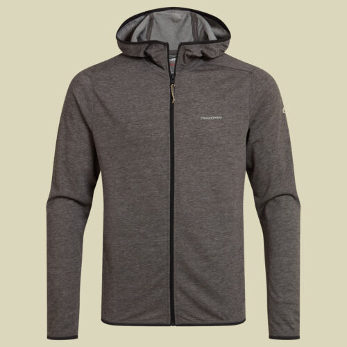NosiLife Deft Hooded Jacket Men L schwarz - black pepper marl