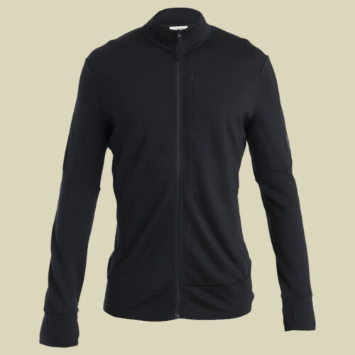 Merino 260 Quantum IV LS Zip Men M schwarz - black