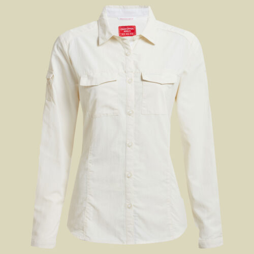NosiLife Adventure Long Sleeved Shirt III Women 48 beige -sea salt (UK 22)