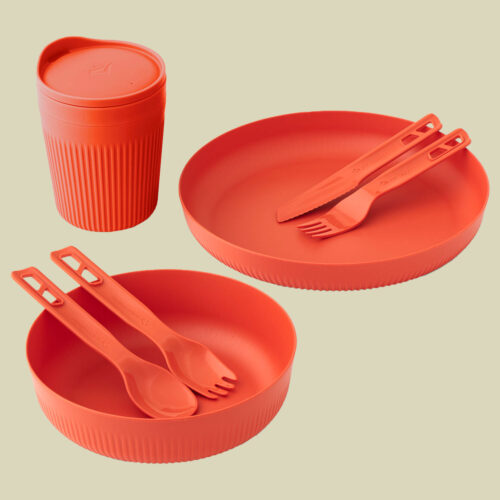Passage Dinnerware Set [1P] 7 piece 1 Person orange - orange