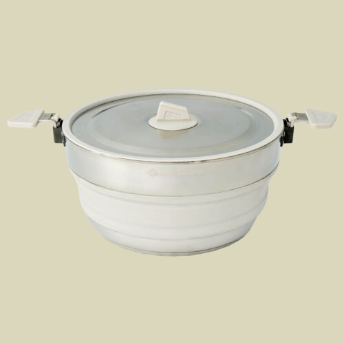 Detour Stainless Steel Collapsible Pouring Pot 5L grau - moonstruck grey