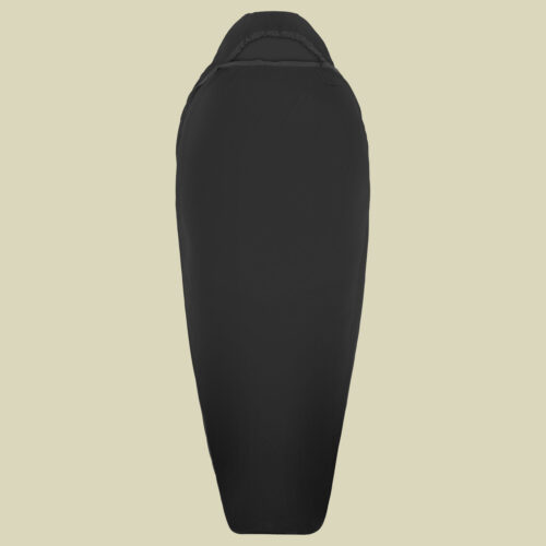 Reactor Sleeping Bag Liner - Mummy Standard schwarz - beluga black