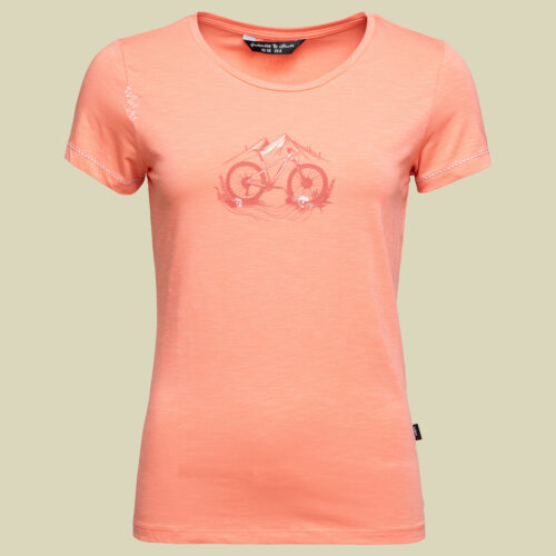 Gandia Mountainbike Flowers T-Shirt Women 36 orange- coral