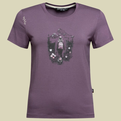 Iseo Mountain Paradise T-Shirt Women 36 lila - dark violet