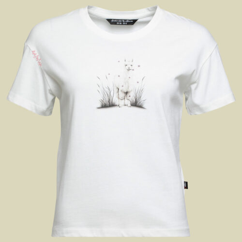 Leoben Alpaca Meadow T-Shirt Women 36 weiß - white