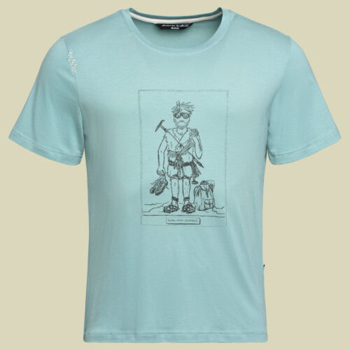 Homo Mons Ascendere T-Shirt Men L blau - arctic