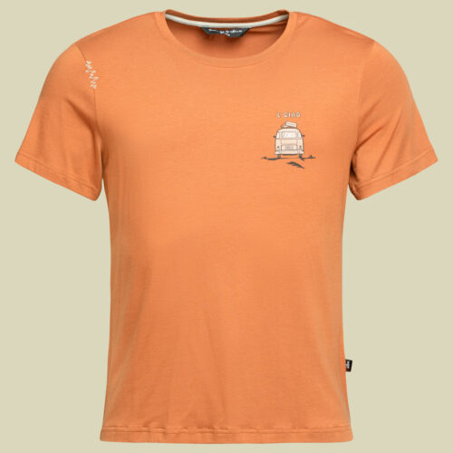 E Ciao T-Shirt Men L orange - orange brown