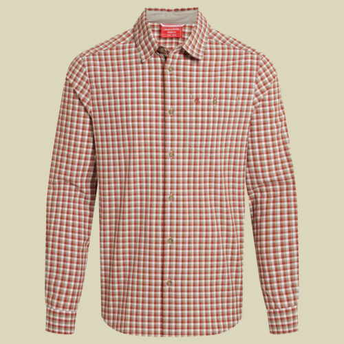 NosiLife Nuoro Check Long Sleeved Shirt Men L rot - red beach check