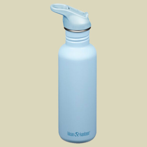 Kanteen Classic (Flip Sport Cap) 800 ml blau - Farbe clear sky