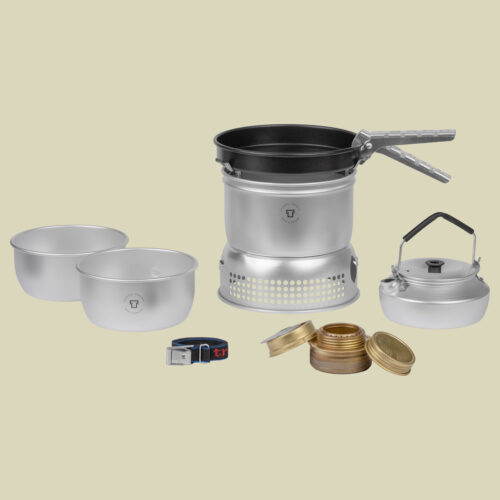 Trangia Sturmkocher klein UL ALU  mit Non-Stick Pfanne 27-4 UL mit Wasserkessel