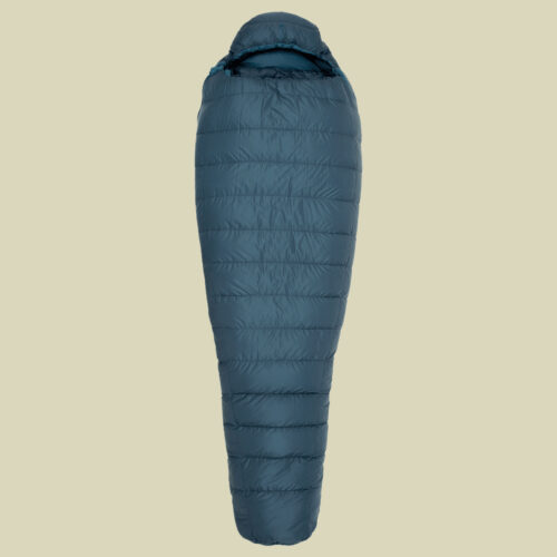 Trekkinglite -5° bis Körpergröße 180 cm (MW) Farbe ocean, Reißverschluss links