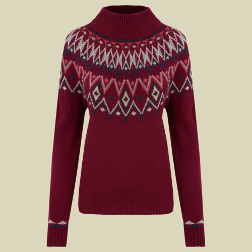 Indu Eco Mock Neck Women Größe L  Farbe beet red