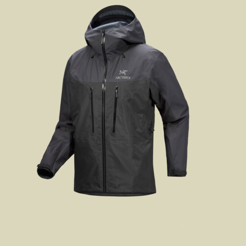 Alpha Jacket Men L grau- graphite/black
