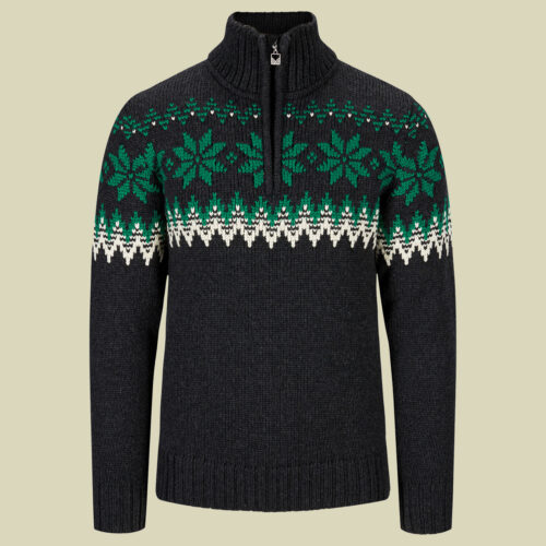 Myking Sweater Men mehrfarbig 1 Größe XL Farbe dark charcoal/bright green/off white