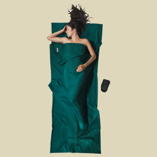TravelSheet Microfiber Größe 220 x 90 cm Farbe moss green