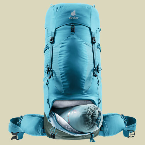 Aircontact Lite 45 + 10 SL Women Volumen 45 L + 10 L Farbe lagoon-ivy