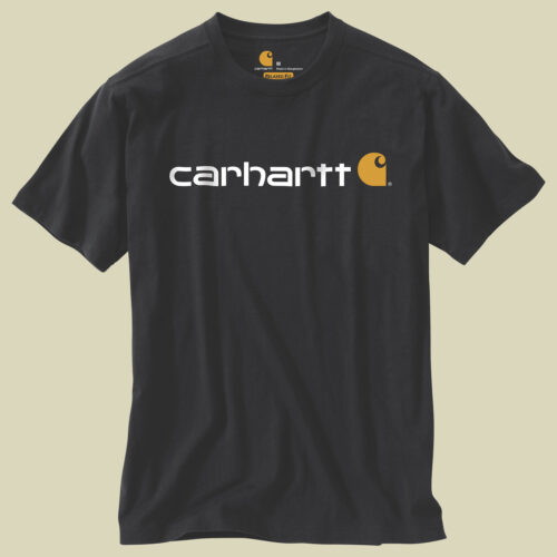 Core Logo T-Shirt S/S Men M schwarz - black
