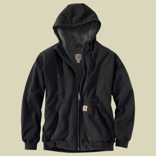 Rain Defender Relaxed Fit Midweight Sherpa-Lined Full-Zip Sweatshirt Men M schwarz - black