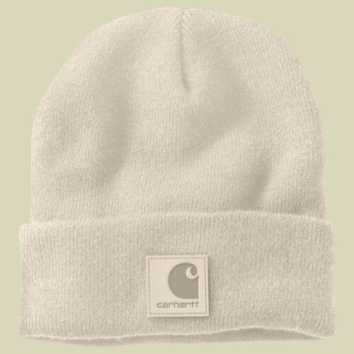 Knit Heart Patch Beanie one size grau - oat milk