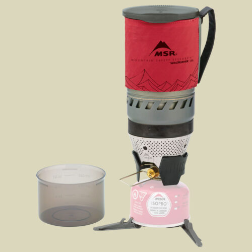 WindBurner 1.0L Personal Stove System rot - red