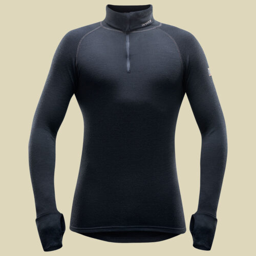 Expedition Merino 235 Zip Neck Man Größe XXL Farbe black