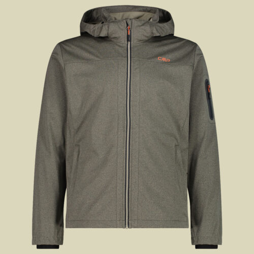 Man Jacket Zip Hood Light Softshell 39A5027 grün 48 - E651 sage melange