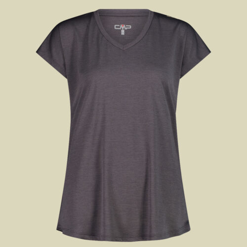 Woman T-Shirt Jacquard Jersey 35N5586 40 braun - Q955 terra