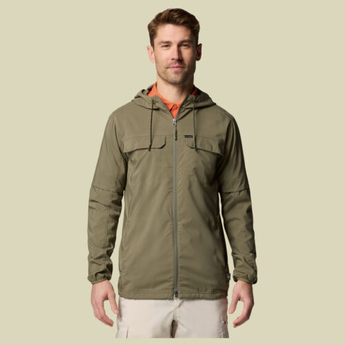 Skien Valley Hooded LS Men L grün - stone green