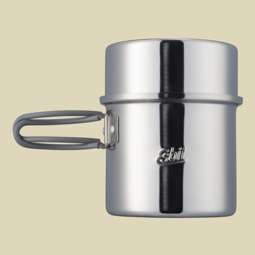 Edelstahl Topf 1000 ml Maße: 14,8 x12,7 cm