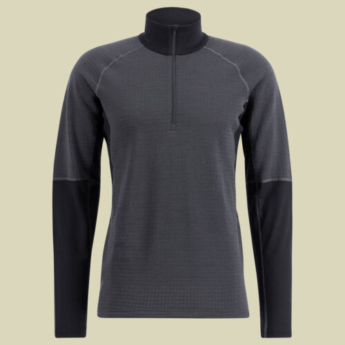 Prime Merino Half Zip Men Größe XXL Farbe charcoal/black