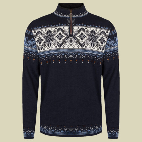 Blyfjell Sweater Men blau L - navy/off white/blue shadow