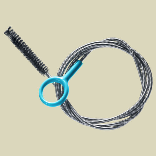 Streamer Tube Brush silber - Farbe silver