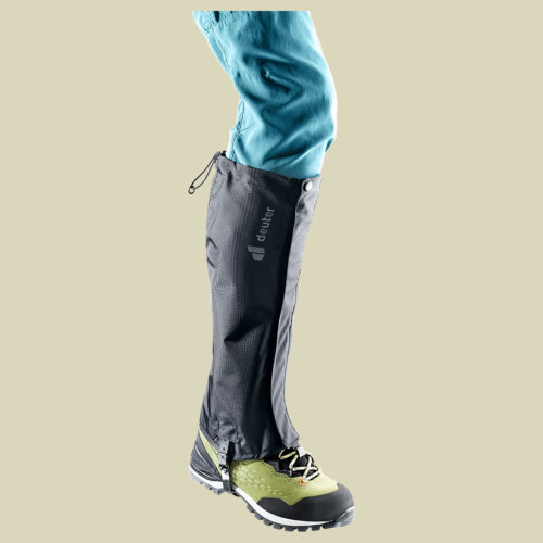 Gaiter, unisex M schwarz - Farbe black