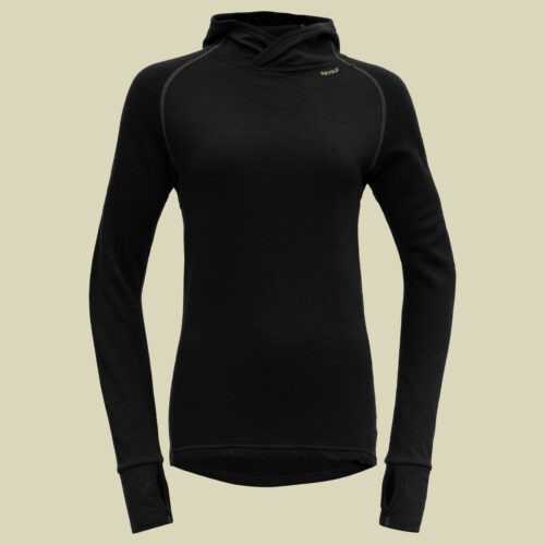 Expedition Merino 235 Hoodie Woman L schwarz - black