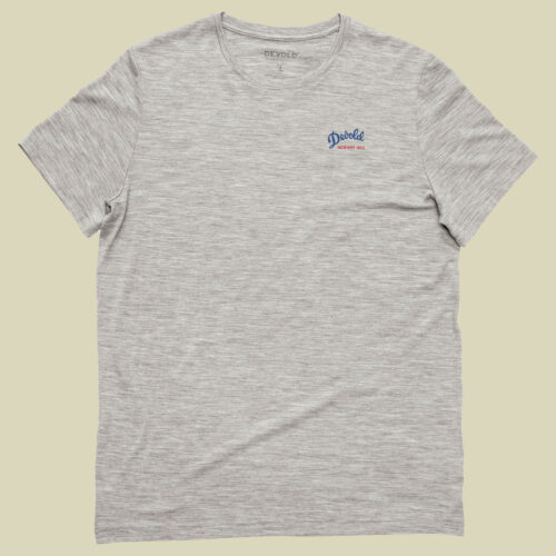 Classic Script Tee Man L grau - grey melange