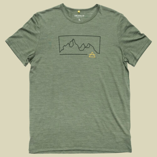 Active Outline Tee Man XL grün - forest