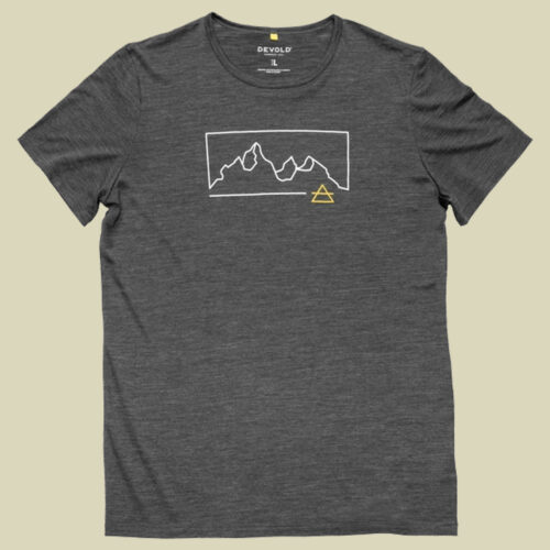 Active Outline Tee Man XXL grau - anthracite