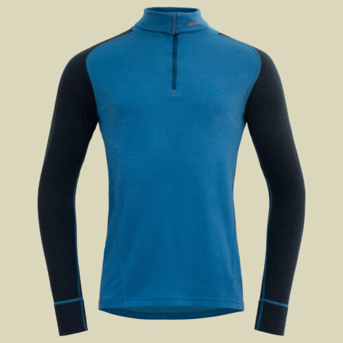 Duo Active Merino 205 Zip Neck Man blau M