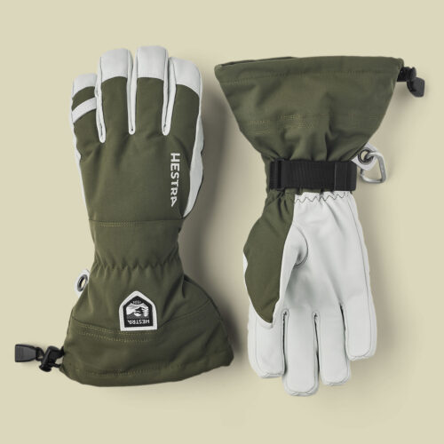 Army Leather Heli Ski Größe 8 Farbe olive