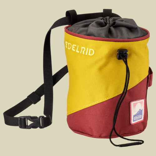 Chalk Bag Monoblock gelb one size - vinered-amber