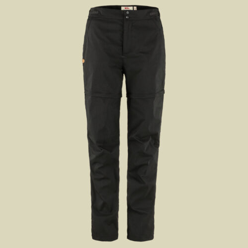 Abisko Hike Zip-off Trousers Women 42 schwarz - black