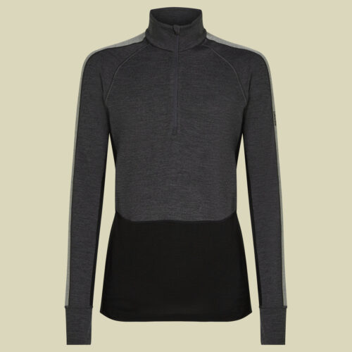 ZoneKnit 260 LS Half Zip Men grau M - jet heather/black/metro heather/CB