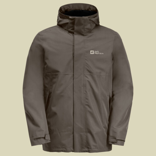 Luntal 3IN1 Jacket Men XL braun - cold coffee