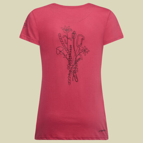 Climb Flower T-Shirt Women L pink - Farbe rosebay